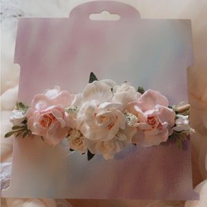 Handmade Newborn Baby Floral Crown - Custom Order